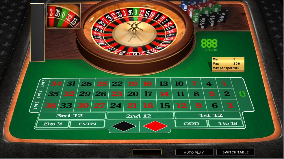 Table Games Online Roulette 1