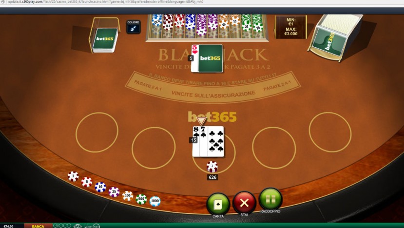 Table Games Online Blackjack 2